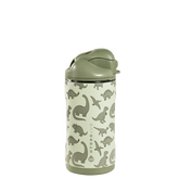 Ease2o 14oz | Leakproof 2-in-1 Kids Water Bottle with Straw & Chug Spout – Dinosaur