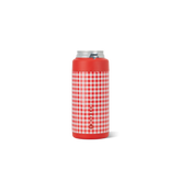 Slim Can Cooler 12oz | Insulated Stainless Steel Skinny Can Holder – Summer Picnic