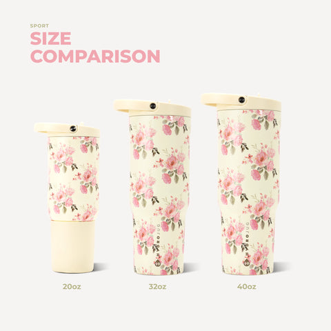 Sport 20oz | Insulated Water Bottle, Leakproof Flip Straw – Keepsake