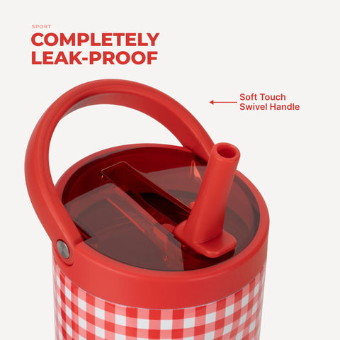Sport 40oz | Large Leakproof Insulated Water Bottle – Summer Picnic