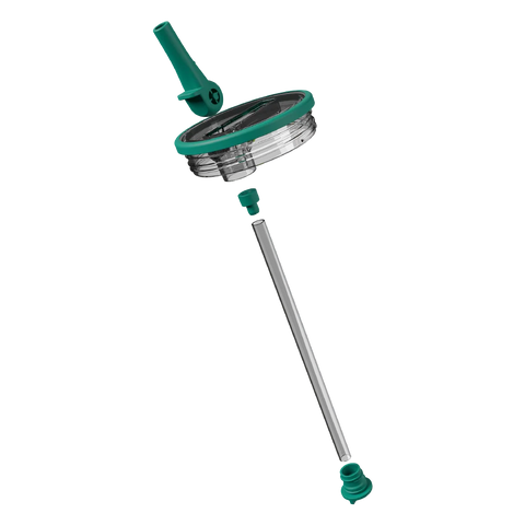 Removable Traveler Lid 40oz | Easy-Clean Flip Straw, Leakproof
