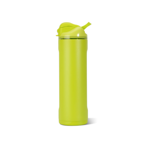 Ease2o 24oz | 2-in-1 Water Bottle with Soft Straw & Chug Spout – Lemon Lime