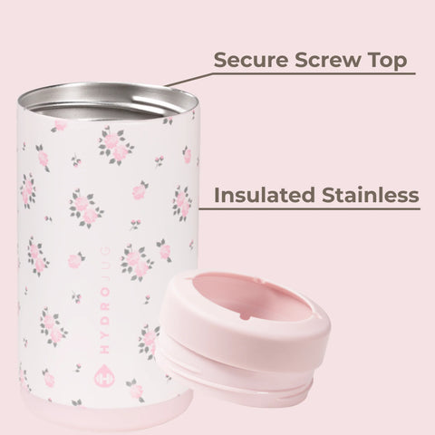 Can Cooler 16oz | 2-in-1 Insulated Tallboy Can Cooler, Screw-Top Lock – Wildrose