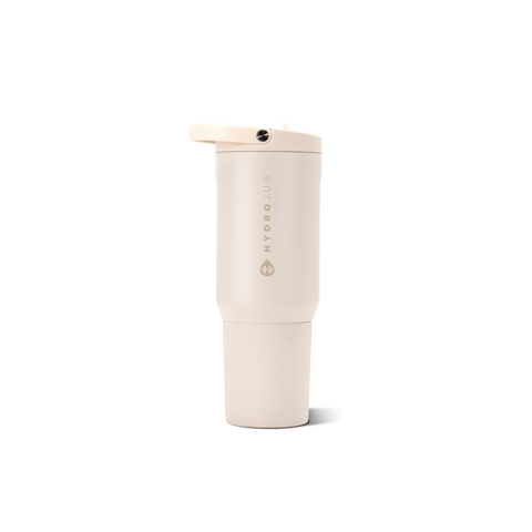 Sport 20oz | Insulated Water Bottle, Leakproof Flip Straw – Cream