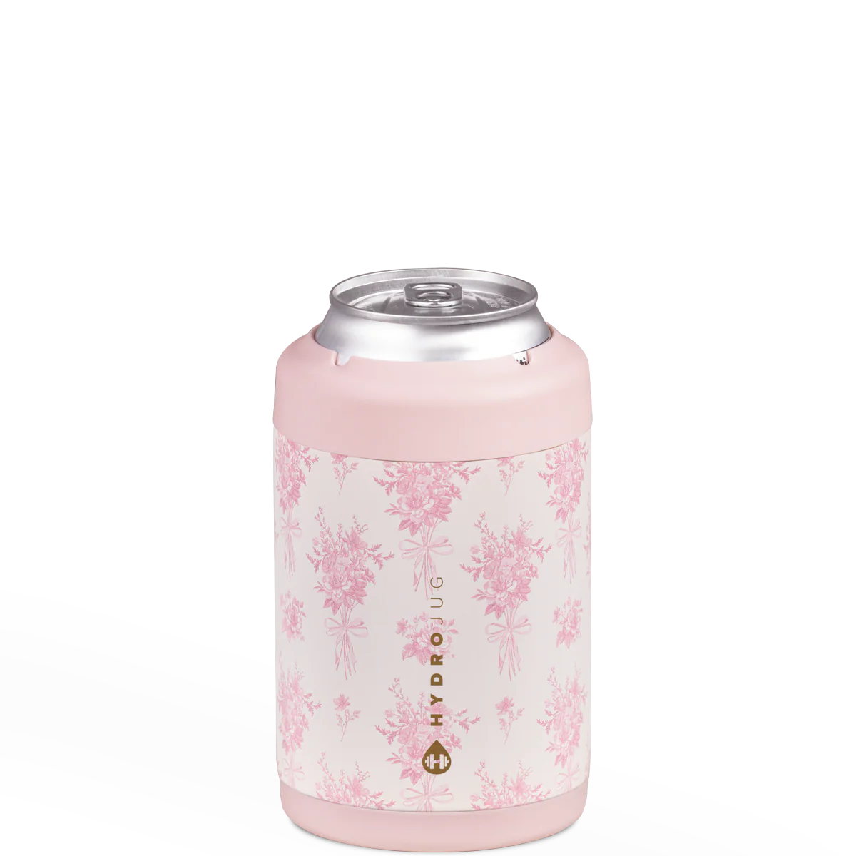 Can Cooler 12oz | 2-in-1 Insulated Standard Can Cooler, Screw-Top Lock – Bouquet