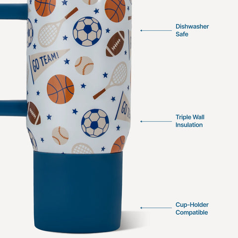 Traveler 20oz | Leakproof Kids Tumbler with Handle – All-Stars