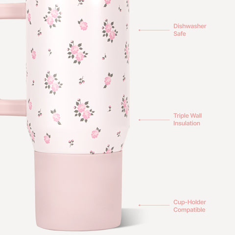 Traveler 20oz | Compact Insulated Tumbler with Handle – Wildrose