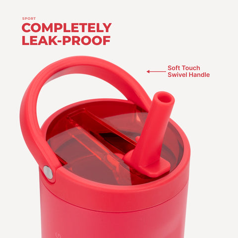 Sport 40oz | Large Leakproof Insulated Water Bottle – Fruit Punch