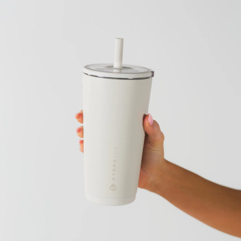 Everyday Tumbler 20oz | Ceramic-Lined Insulated Tumbler with Straw – Linen