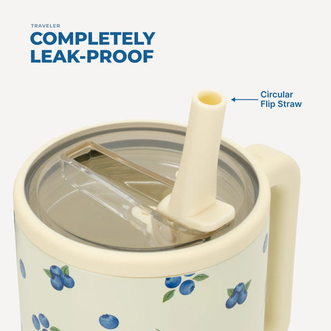 Traveler 32oz | Insulated Tumbler with Handle – Freshly Pickd