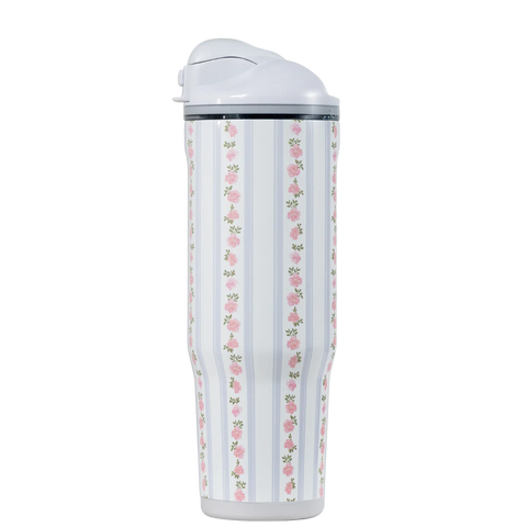 Ease2o 32oz | Compact Water Bottle with Straw & Chug Spout – Primrose