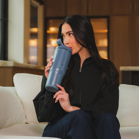 Ease2o 40oz | Dual-Function Water Bottle with Straw & Chug Spout – Cascade