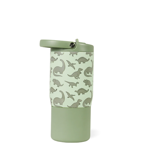 Sport 14oz | Compact Leakproof Kids Water Bottle – Dinosaur