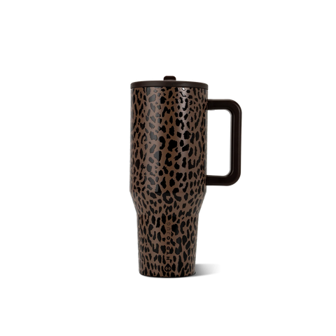 Traveler 32oz - Brown Leopard