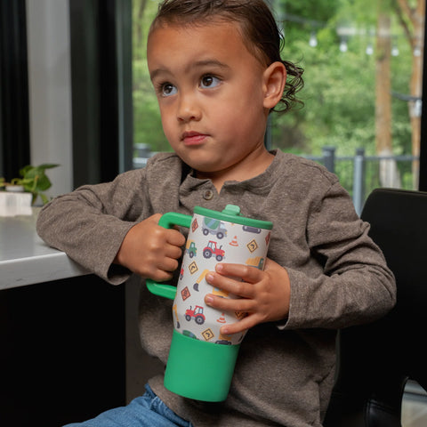 Traveler 20oz | Leakproof Kids Tumbler with Handle – Under Construction