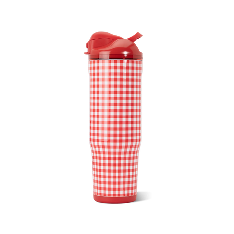 Ease2o 32oz | Compact Water Bottle with Straw & Chug Spout – Summer Picnic