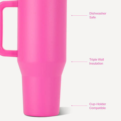 Traveler 40oz | All-Day Insulated Tumbler with Handle – Razzle
