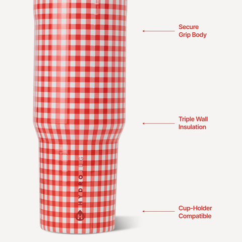 Sport 40oz | Large Leakproof Insulated Water Bottle – Summer Picnic