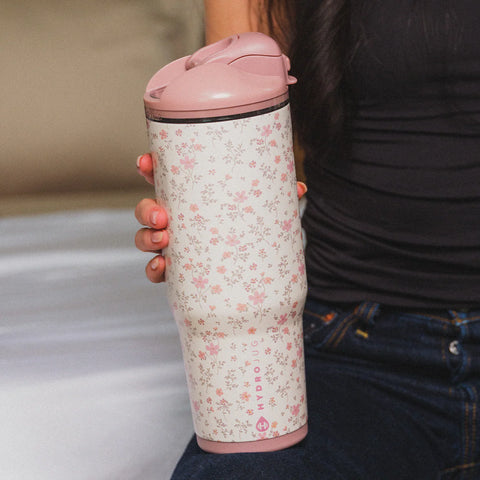 Ease2o 40oz | Dual-Function Water Bottle with Straw & Chug Spout – Magnolia