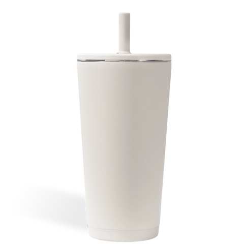 Everyday Tumbler 20oz | Ceramic-Lined Insulated Tumbler with Straw – Linen
