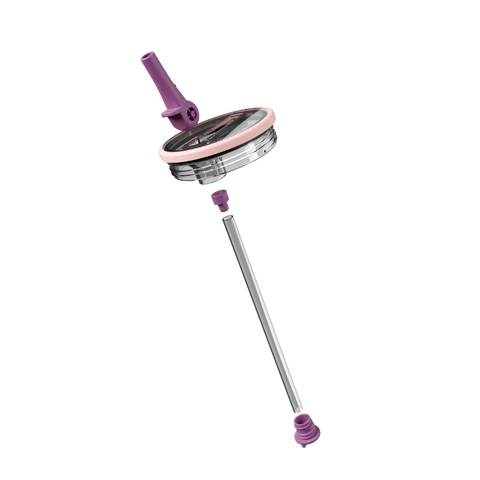 Removable Traveler Lid 40oz | Easy-Clean Flip Straw, Leakproof