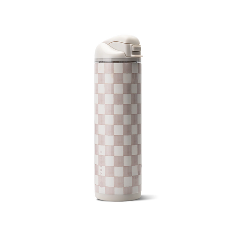 Ease2o 24oz | 2-in-1 Water Bottle with Soft Straw & Chug Spout – Sandstone
