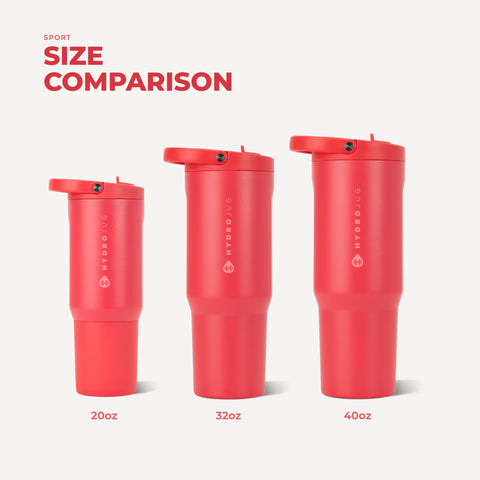 Sport 40oz | Large Leakproof Insulated Water Bottle – Fruit Punch
