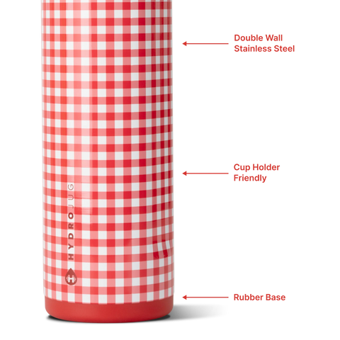 Ease2o 24oz | 2-in-1 Water Bottle with Soft Straw & Chug Spout – Summer Picnic