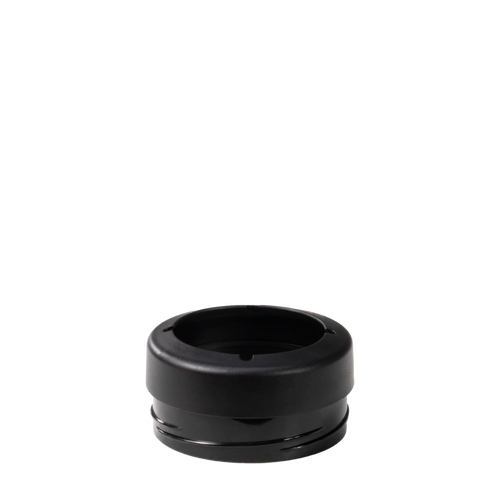 Can Cooler 16oz | 2-in-1 Insulated Tallboy Can Cooler, Screw-Top Lock – Black