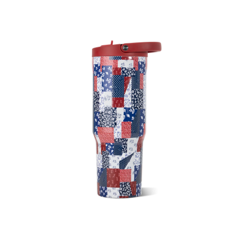 Sport 32oz | Leakproof Insulated Water Bottle, Workout & Hike – Quilted Americana