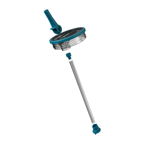 Removable Traveler Lid 32oz | Easy-Clean Flip Straw, Leakproof