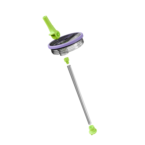 Removable Traveler Lid 40oz | Easy-Clean Flip Straw, Leakproof