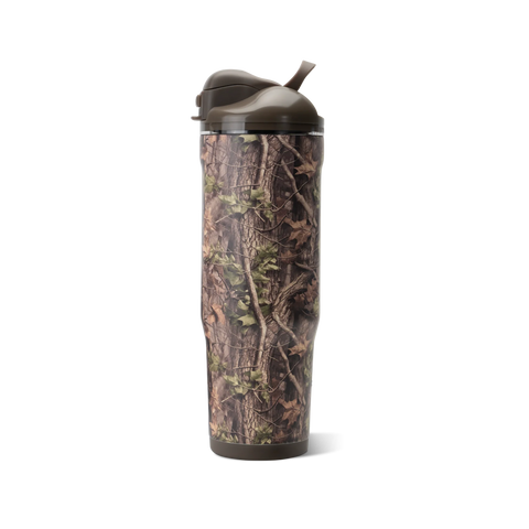 Ease2o 32oz | Compact Water Bottle with Straw & Chug Spout – Woodland