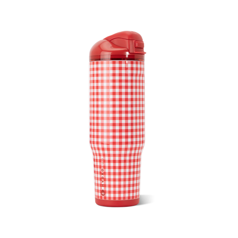 Ease2o 32oz | Compact Water Bottle with Straw & Chug Spout – Summer Picnic