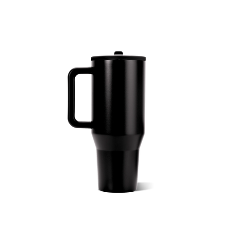 Traveler 32oz | Leakproof Insulated Tumbler with Handle – Black