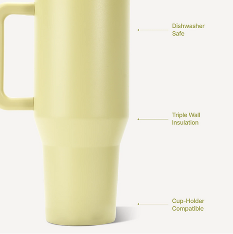 Traveler 32oz | Leakproof Insulated Tumbler with Handle – Olive