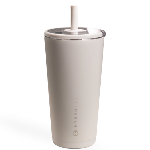 Everyday Tumbler 20oz | Ceramic-Lined Insulated Tumbler with Straw – Linen