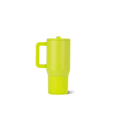 Traveler 20oz | Compact Insulated Tumbler with Handle – Lemon Lime
