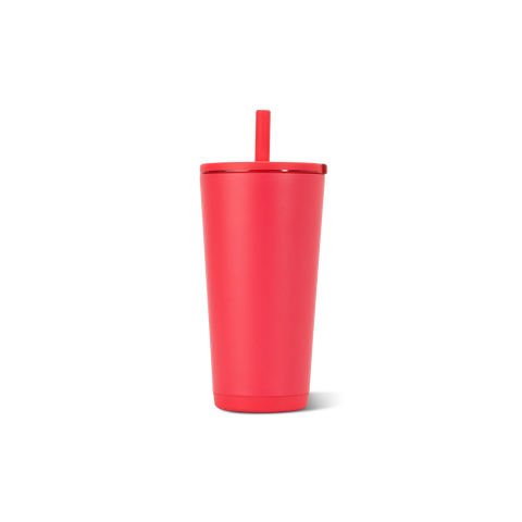 Everyday Tumbler 20oz | Ceramic-Lined Insulated Tumbler with Straw – Fruit Punch
