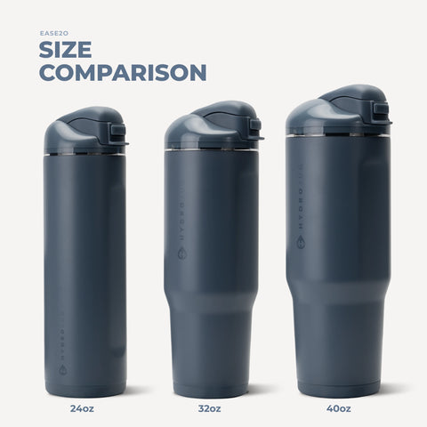 Ease2o 40oz | Dual-Function Water Bottle with Straw & Chug Spout – Cascade