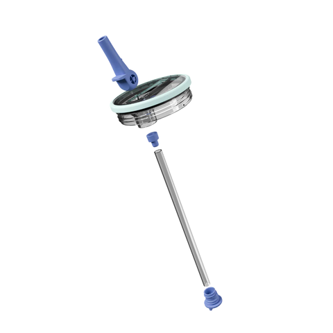 Removable Traveler Lid 40oz | Easy-Clean Flip Straw, Leakproof