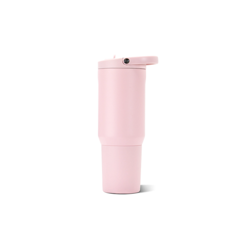 Sport 20oz | Insulated Water Bottle, Leakproof Flip Straw – Pink Sand