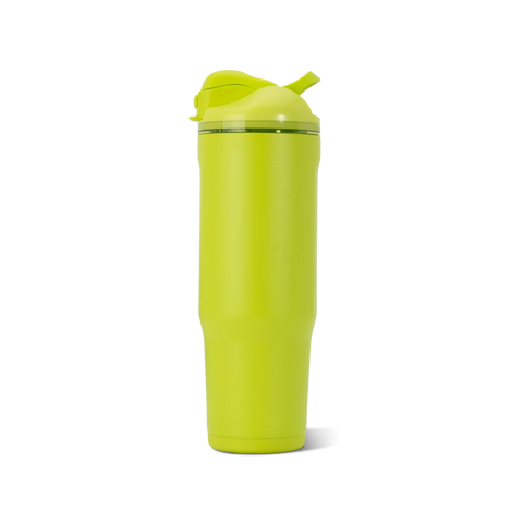 Ease2o 32oz | Compact Water Bottle with Straw & Chug Spout – Lemon Lime
