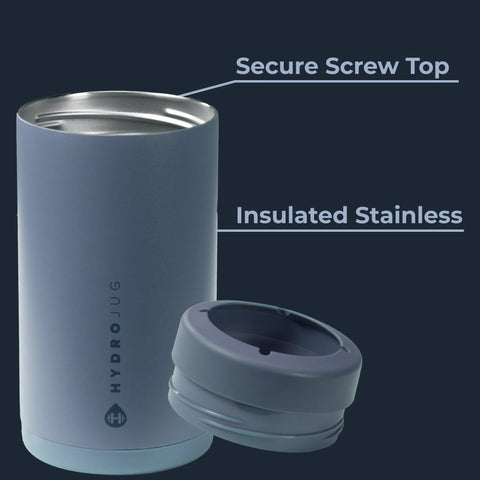 Can Cooler 16oz | 2-in-1 Insulated Tallboy Can Cooler, Screw-Top Lock – Cascade