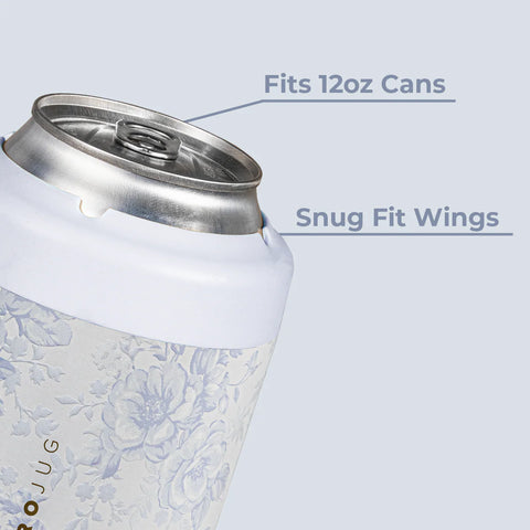 Can Cooler 12oz | 2-in-1 Insulated Standard Can Cooler, Screw-Top Lock – Cherish