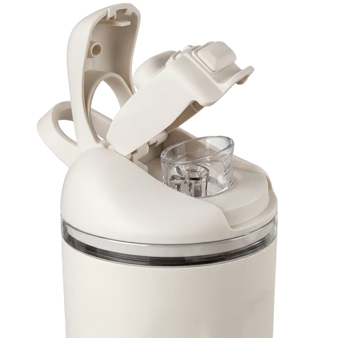 Ease2o 40oz | Dual-Function Water Bottle with Straw & Chug Spout – Linen