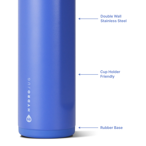 Ease2o 24oz | 2-in-1 Water Bottle with Soft Straw & Chug Spout – Berry Pop