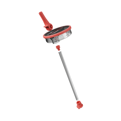 Removable Traveler Lid 20oz | Easy-Clean Flip Straw, Leakproof