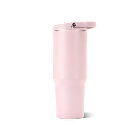 Sport 40oz | Large Leakproof Insulated Water Bottle – Pink Sand