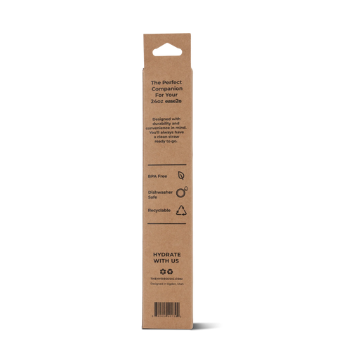Ease2o 24oz Straw Pack | 4 Replacement Straws, BPA-Free